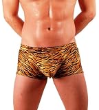 MENS NEW HOT TIGER PRINT BOXER SWIMSUIT GARY MAJDELL SPORT