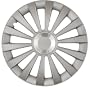 Cartrend 70275 Radzierblenden Set "Meridian" Chromring, 4-teilig, 40,64 cm ( 16 Zoll )