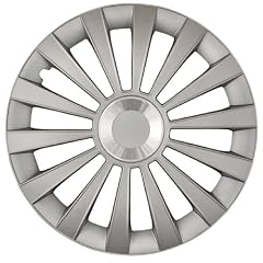 Cartrend 70275 Radzierblenden Set "Meridian" Chromring, 4-teilig, 40,64 cm ( 16 Zoll )