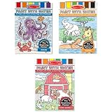 Melissa & Doug Paint with Water Bundle contains Farm, Ocean and Safari