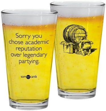 Someecards "Legendary Partying" Pint