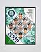 2009 Seattle Mariners Team Composite Double Matted 8Ó x 10Ó Photograph (Unframed)