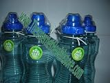 New Wave 1 Liter 4 Glacier Blue Eastar BPA Free Water Bottle