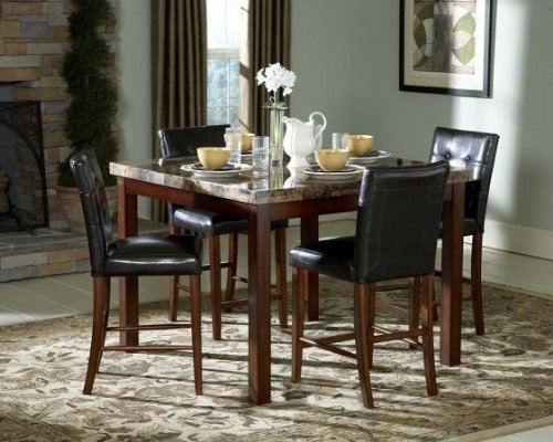 Home Elegance 3273-36*5 5pc HEIGHT CHAIRS)