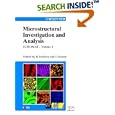 Microstructural Investigation and Analysis by  B. Jouffrey and J. Svejcar
