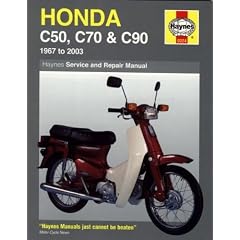 Honda C50, C70 & C90: 1967 to 2003 (Haynes Service & Repair Manual)