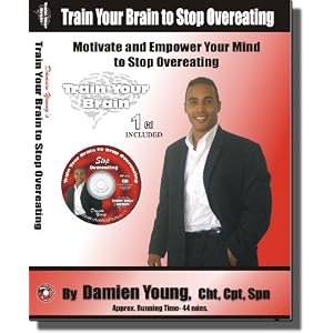 Click to buy Train Your Brain to Stop Overeating - Self hypnosis CD to Curb the Appetite, Eat Healthier and Lose Weight without Dieting from Amazon!