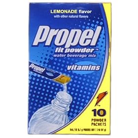 Gatorade Propel Fit Powder Water Beverage Mix, LEMONADE Flavor, 10 Packets (PACK of 3)
