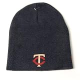 Minnesota Twins Classic Screen Print Knit Beanie - Officially Licensed MLB Apparel