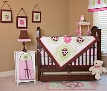 Nursery-To-Go Lady Bug Lucy 10 Piece Bedding Set