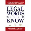 Legal Words You Should Know (Over 1,000 Essential Words to Understand Contracts, Wills, and the Legal System) (Paperback)