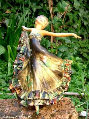 c1927 Art Deco Wade figurine Zena Jessie Van Hallen