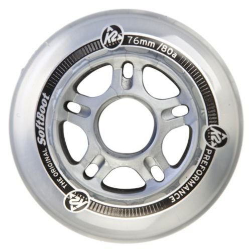K2 Aftermarket Inline Skate Wheel 8-Pack ABEC 5 Bearings