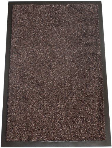 William Armes Dandy Washamat Doormat, Dark Brown, 90 X 60