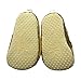 LIVEBOX Infant Baby Girls' Premium Soft Sole Mary Jane with Bow Prewalker Toddler Shoes(M: 6~12 months,Golden)