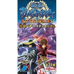 【クリックで詳細表示】食玩 戦国BASARA ステッカーガム 未開封ボックス(20個入り)