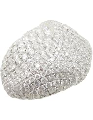 14k Yellow Gold 4.66ctw Diamond Cocktail Ring LR736Y Size 7.75