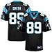 Carolina Panthers Jerseys : Reebok NFL Equipment Carolina Panthers #89 Steve Smith Black Premier Football Jersey