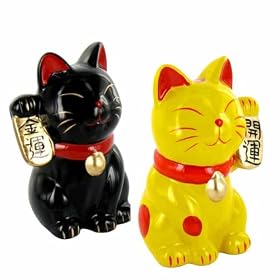2 CHATS MANEKI NEKO JAPONAIS - sp�cial protection et fortune