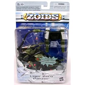 Hasbro Zoids Liger Zero Panzer Figurine avec Bit Cloud (#20)