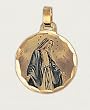 14 Kt Gold Layered Medal - Our Lady of Grace - Hand Made - Ready for Engraving - Individually Boxed