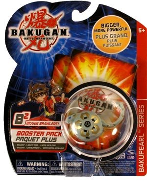 Bakugan Serpenoid Bakupearl B2 Grey Factory Sealed