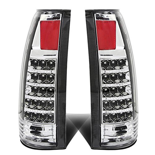 Chevy GMC C/K Series LED Tail Brake Reverse Light Kit (Chrome Clear)