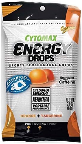 M.M. Energy Drops, Orange - Pack of 10 by Cytomax