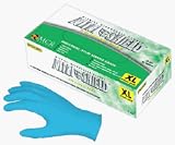Review   / Nitrishield Chlorinated, Powder Free, Textured Grip Nitrile Gloves - Case of 10 Dispensers