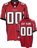 Atlanta Falcons Personalized Authentic Red Jersey - 56