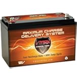 Vmaxtanks Vmaxslr125 AGM Deep Cycle 12v 125ah SLA rechargeable Battery for Use with Pv Solar Panels,Smart chargers wind Turbine and Inverters
