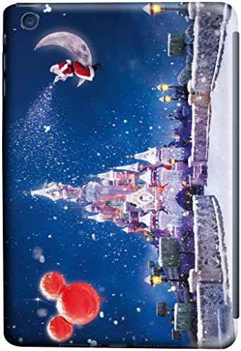 iPad mini Case Cover,Christmas-And-New-Year-The-Disney-Castle-Snow-Flying 3D Hard Shell Case for iPad Mini