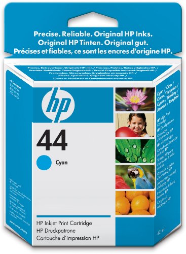 HP 44 (51644C) Cyan OEM Genuine Inkjet/Ink Cartridge - Retail