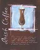 Art Poster Print - Irish Coffee - Artist: Jennifer Sosik - Poster Size: 8 X 10 inches