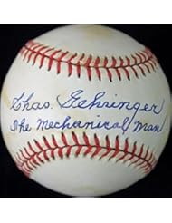 Collectibles: Charlie "chas" Gehringer "the Mechanical Man" Signed Oal Baseball #k17009 - JSA Certified - Autographed Baseballs - Bell Sports Marketing