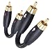 AudioQuest preamp jumper - RCA male to RCA male - set of 2