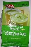 GreenMax Boba Milk Tea Powder 24.5 Oz - Green Tea Flavor