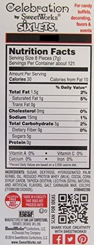 Red Sixlets® (1) 30 Ounce Party Jar