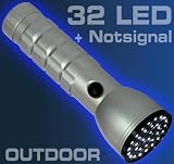 32 LED ALU Taschenlampe Original Blackhead Design - 