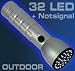 32 LED ALU Taschenlampe Original Blackhead Design