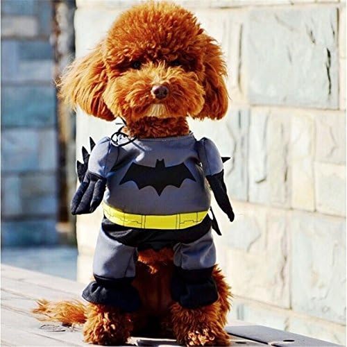 AFK INC Pet Small Dogs Coats Cloths Apparel Halloween Superhero Costumes -- Batman (M)