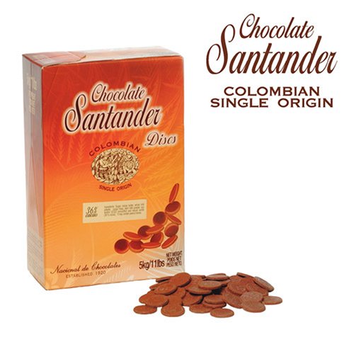 Santander Chocolate Couverture - 36% Cocoa Baking Discs by Santander