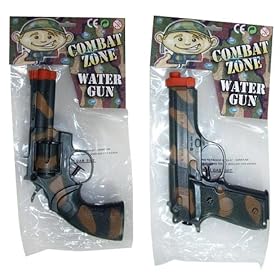  Army Water Squirt Gun Pistol - Camoflague - Great for summer fun!