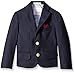 IZOD Little Boys' Brass Button Blazer, Navy, 5R