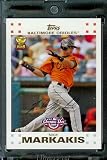 2007 Topps Opening Day #24 Nick Markakis Baltimore Orioles - Mint Condition - Shipped in Protective Display Case !
