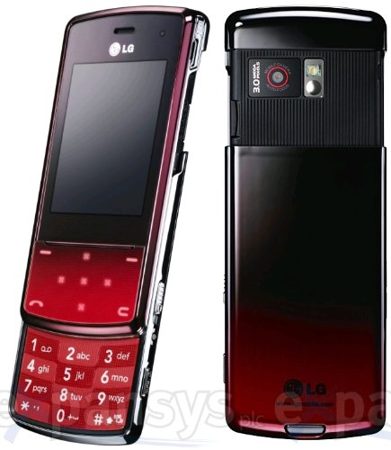 Lg Kf510 Sunset Red Unlocked GSM Cell Phone