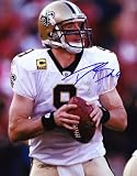 Drew Brees Signed Autographed 8 X 10 Photo New Orleans Saints