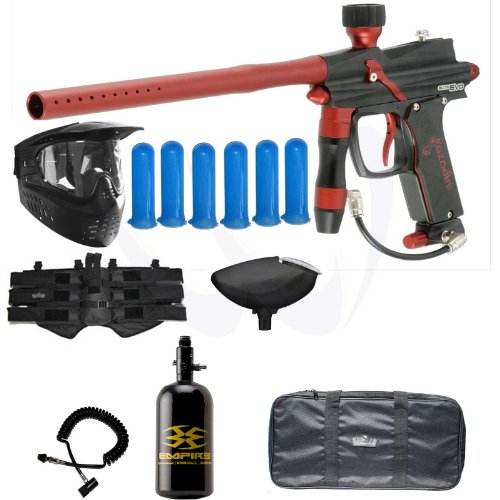 Azodin BLITZ Evo Electronic Paintball Gun HPA Deluxe Package Black