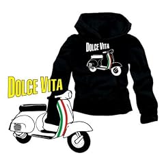 Vespa Dolce Vita - Sweatshirt mit Kapuze - Hoodie S M L XL XXL XXXL
