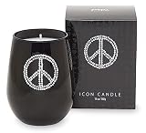 Primal Elements Peace Icon Candle